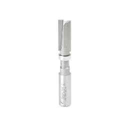 1/2" x 3-1/2" Flush Trim Plunge Template with Upper Ball Bearing, 2-Flute, 1/2" Shank