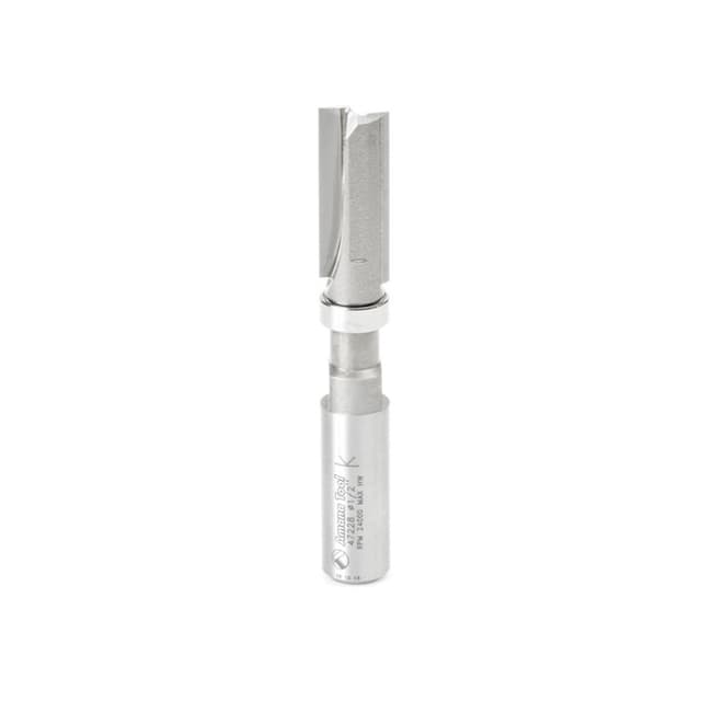 1/2" x 3-1/2" Flush Trim Plunge Template with Upper Ball Bearing, 2-Flute, 1/2" Shank