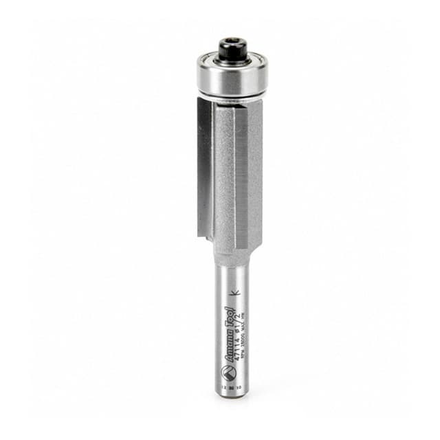 1/2" x 2-5/8" Flush Trim Bit, 3-Flute, 1/4" Shank