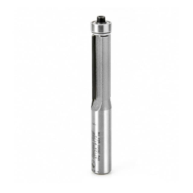 1/2" x 3-7/8" Extra-Long Flush Trim Bit, 3-Flute, 1/2" Shank
