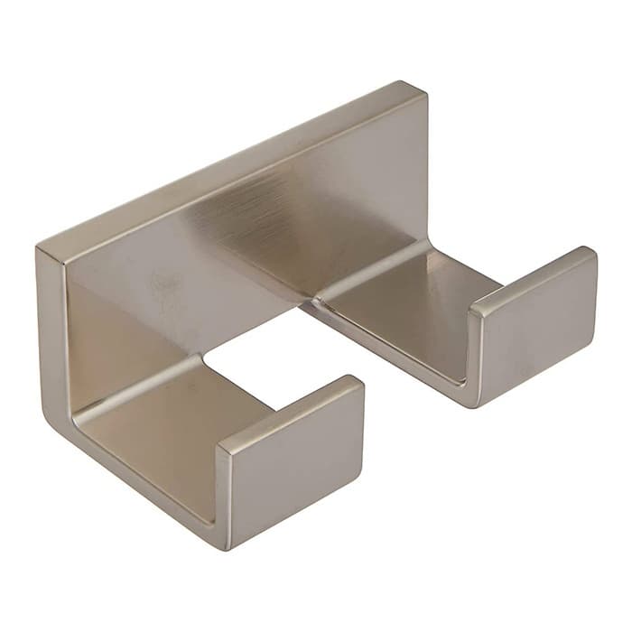 Vero Double Robe Hook, Stainless Steel
