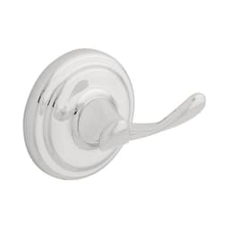 2-3/4" Jamestown Double Robe Hook, Satin Nickel