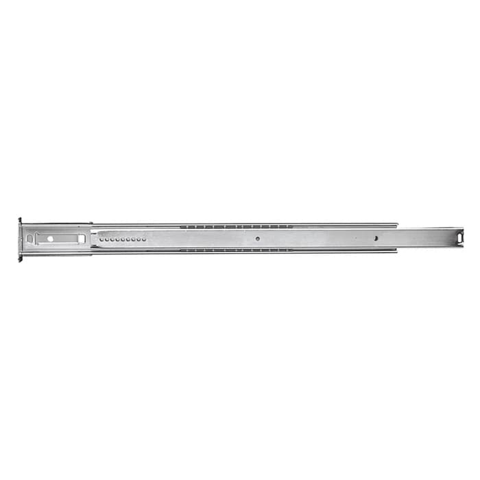 16" Drawer Slide Center Mount 3/4 Extension, Cadmium