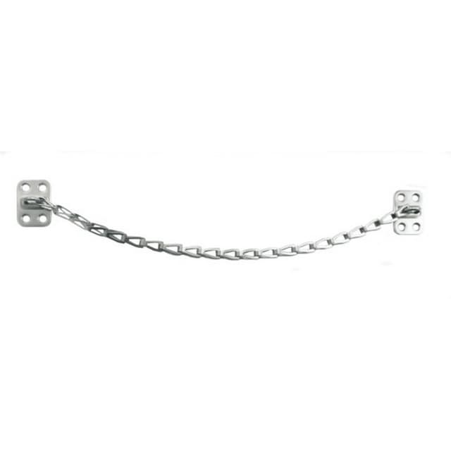 12" Transom Chain, Nickel-Plated Finish