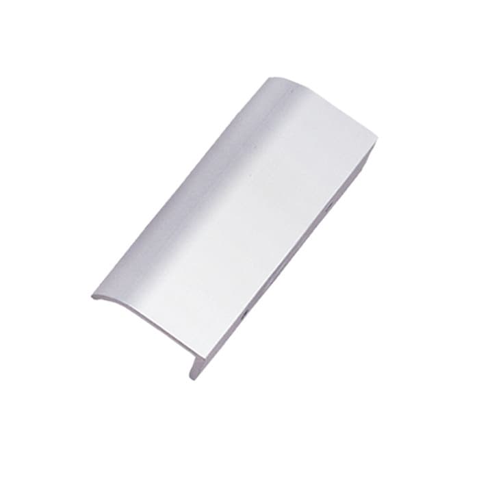 1-7/8" Edge Pull, Satin Clear Anodized