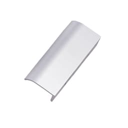 1-7/8" Edge Pull, Satin Clear Anodized