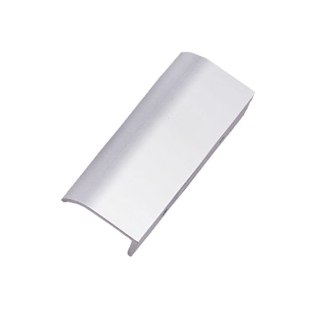 1-7/8" Edge Pull, Satin Clear Anodized