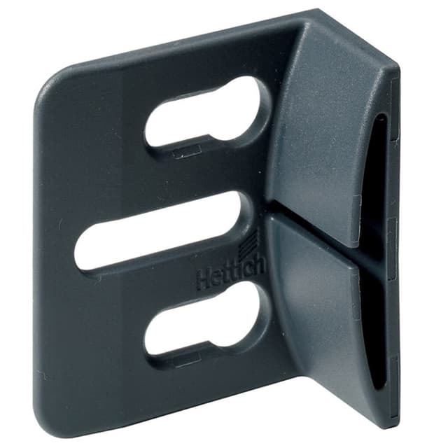 Door Stop/Spacer for Screw-On, Gray