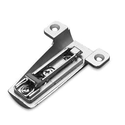 Face Frame Mounting Plate, Nickel-Plated, Screw-On, 0mm