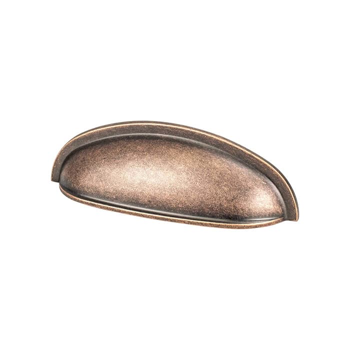 3" Folklore Cup Pull, Weathered Copper