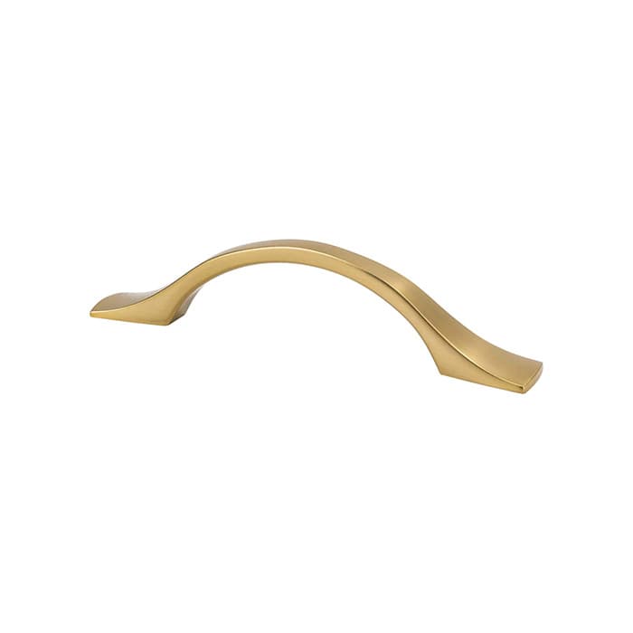 3-25/32" Echo Arch Pull, Modern Brushed Gold