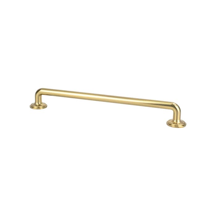 8-13/16" Folklore Appliance Pull, Modern Brushed Gold