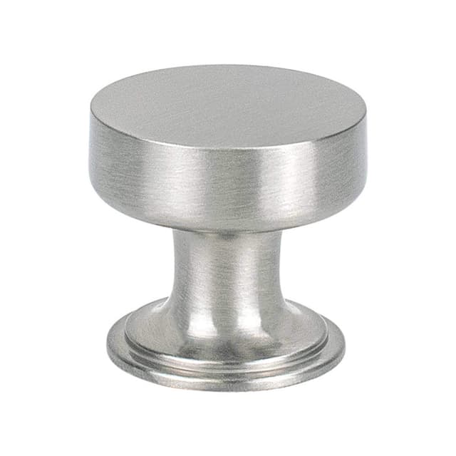 1-3/16" Folklore Cabinet Knob, Brushed Nickel