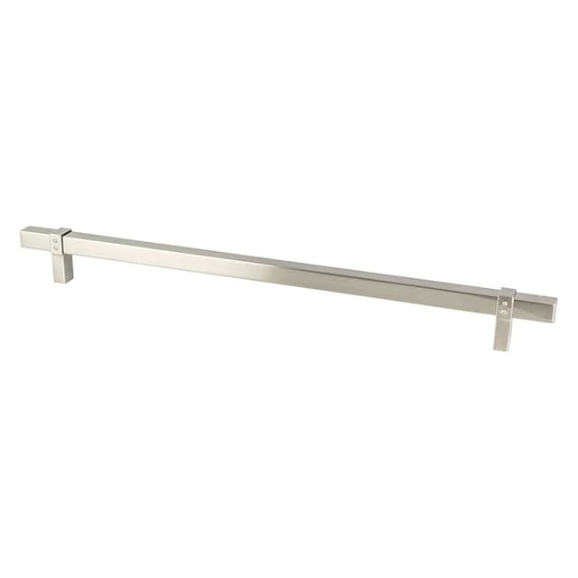 18" Rivet Rebel Appliance Pull, Brushed Nickel