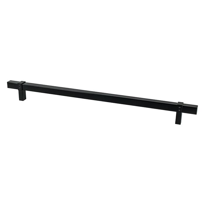 18" Rivet Rebel Appliance Pull, Matte Black