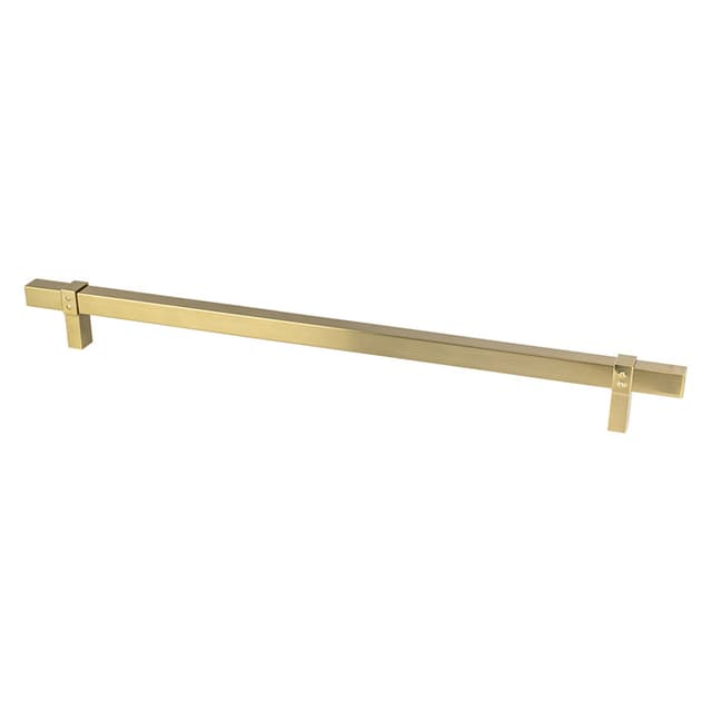 18" Rivet Rebel Appliance Pull, Modern Brushed Gold