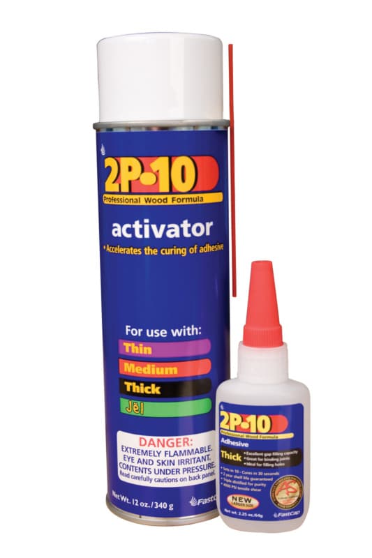 2P-10 Thick Adhesive Solo Kit with 12 oz Activator, 2 oz