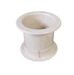 2-1/2" Dual Sided Grommet, White