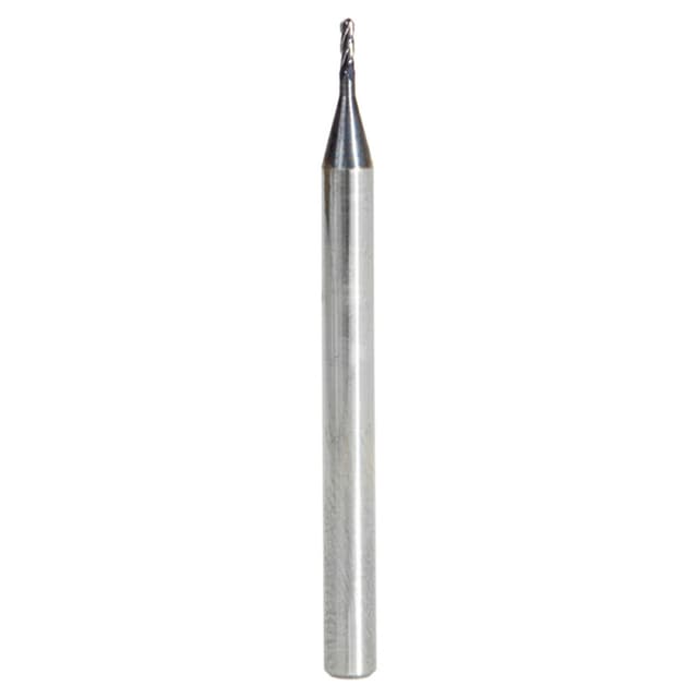0.035" AlTiN Coated CNC Steel Ball End Mini Mill Bit, 4-Flute
