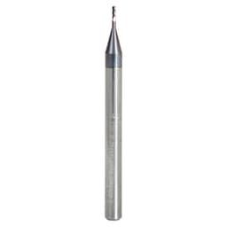 0.025" AlTiN Coated CNC Steel Square Mini End Mill Bit, 4-Flute