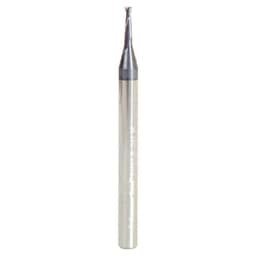 0.045" AlTiN Coated CNC Steel Square Mini End Mill Bit, 2-Flute