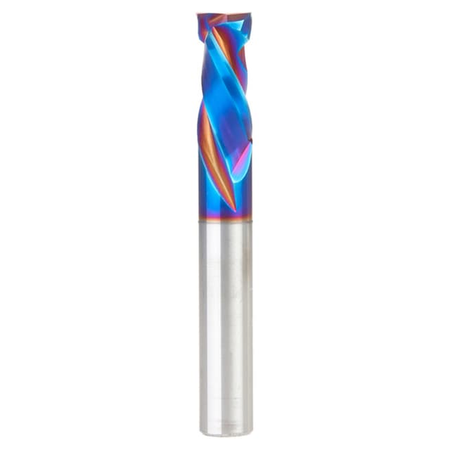 10mm Dia x 22mm CNC Solid Carbide Spektra Extreme Tool Life Coated Mortise Compression Spiral Bit, 2 Flute, 10mm Shank
