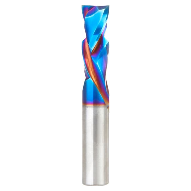 10m Dia m x 25mm CNC Solid Carbide Spektra Extreme Tool Life Coated Compression Spiral Bit, 2 Flute, 10mm Shank
