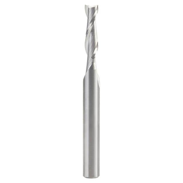 13/64" Dia x 3/4" Solid Carbide Up-Cut Spiral Plunge Bit, 1/4" Shank