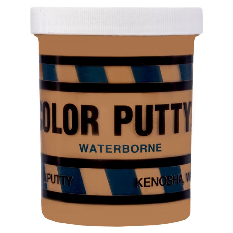 Color Putty Waterborne Wood Filler, 1 lb, 216 Butter