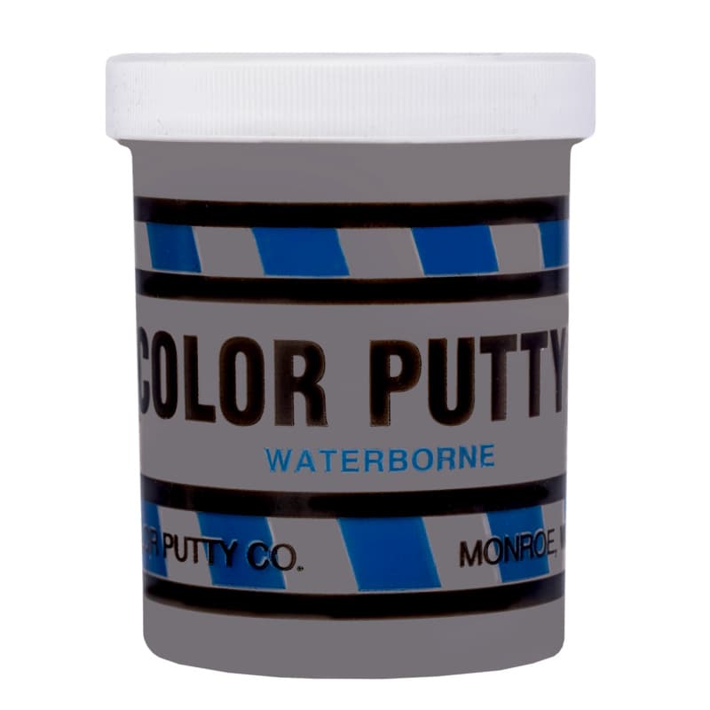 Color Putty Waterborne Wood Filler, 1 lb, 234 Ebony