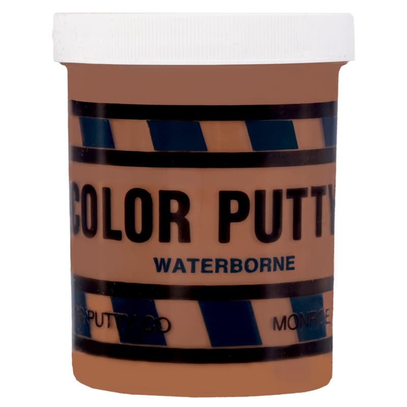Color Putty Waterborne Wood Filler, 1 lb, 244 Teakwood