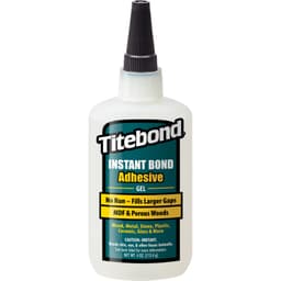 Titebond® Instant Bond Wood Glue, Clear, 4 oz Bottle