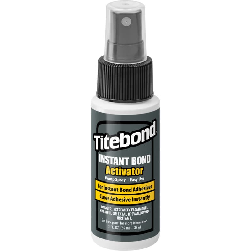 Titebond® Instant Bond Activator Wood Glue, Clear, 2 oz Bottle