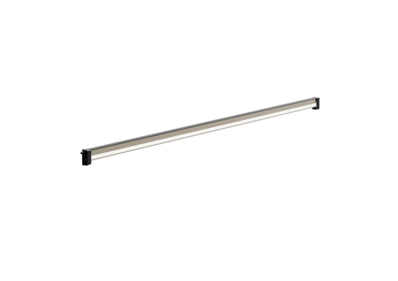 48-1/32" Conero Closet Rod Set with Flanges and LED Integration, Champagne
