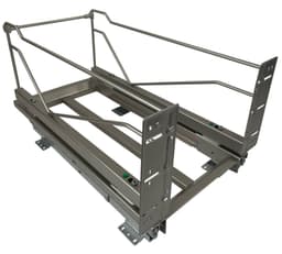 WASTE P-O FRAME DBL28 12.25 W 16/PAL-CHP, 2507620103