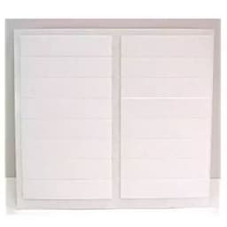 Castle Cover Cap, White, PVC, Box of 320