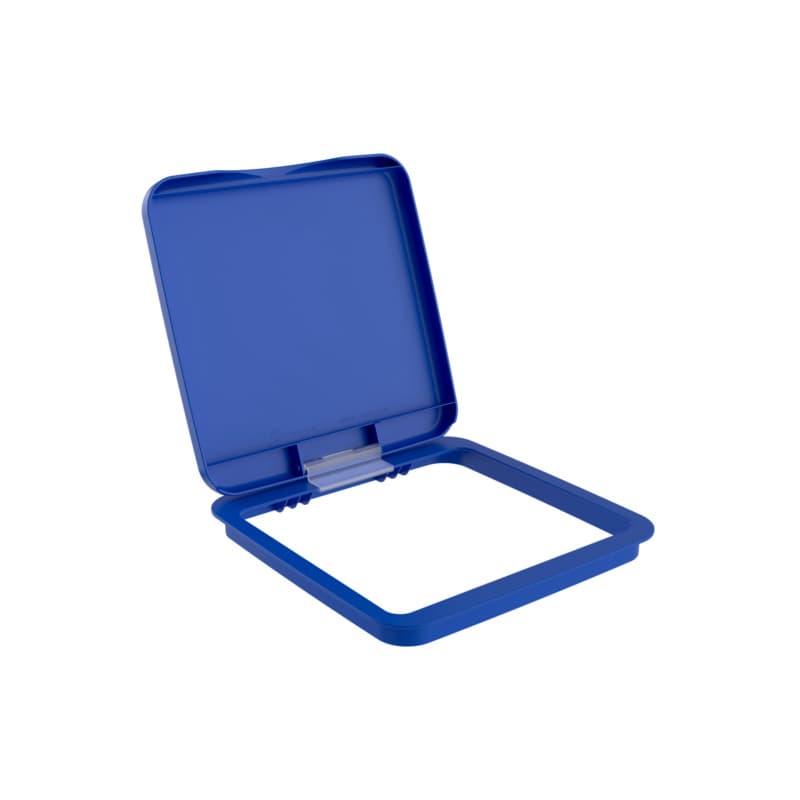 RV-LID Polymar Lid for 27 QT Waste Container, Blue