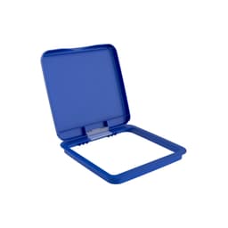 RV-LID Polymar Lid for 27 QT Waste Container, Blue