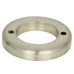 LEAU RND BASE 1 7/16" BRSH NCKL, 388-BN