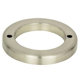 LEAU RND BASE 1 7/8" BRSH NCKL, 389-BN