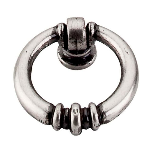 1-5/8" Tuscany Newton Ring Pull, Pewter Antique