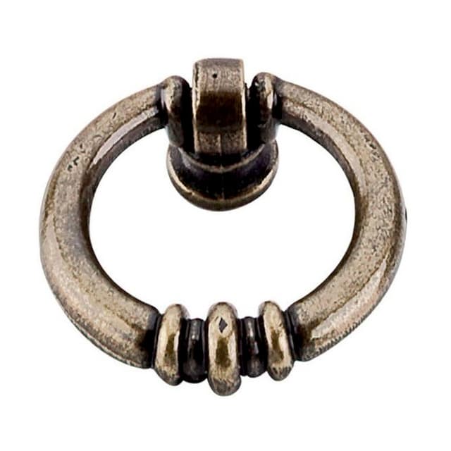 1-5/8" Tuscany Newton Ring Pull, German Bronze