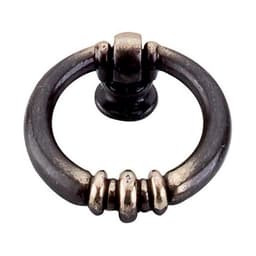 1-5/8" Tuscany Newton Ring Pull, Dark Antique Brass