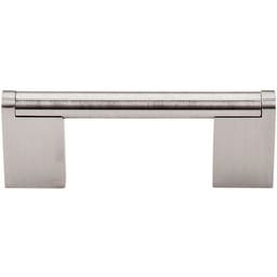 3" Princetonian Bar Pull, Brushed Satin Nickel