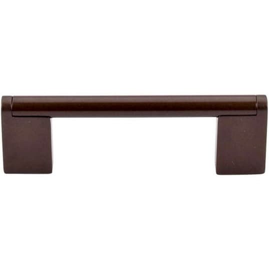 3-3/4" Princetonian Bar Pull, Oil Rubbed Bronze