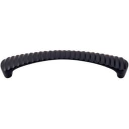 5-1/16" Nouveau Grooved Pull, Flat Black