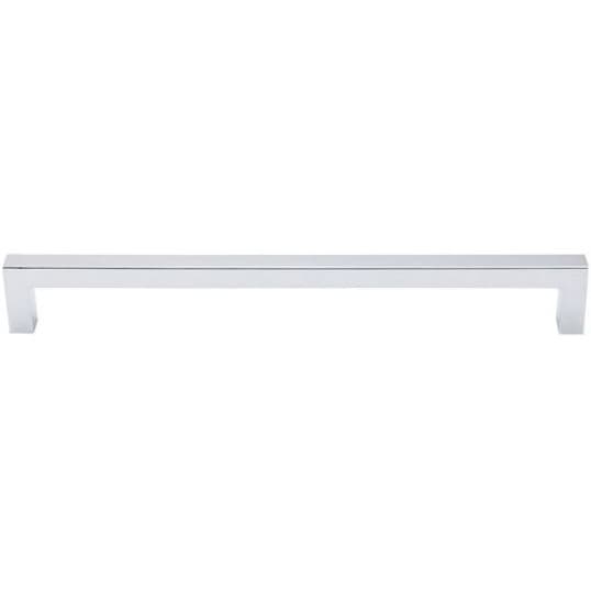8-13/16" Nouveau III Square Bar Pull, Polished Chrome