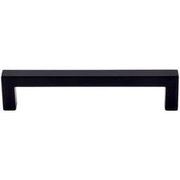 5-1/16" Nouveau Square Bar Pull, Flat Black
