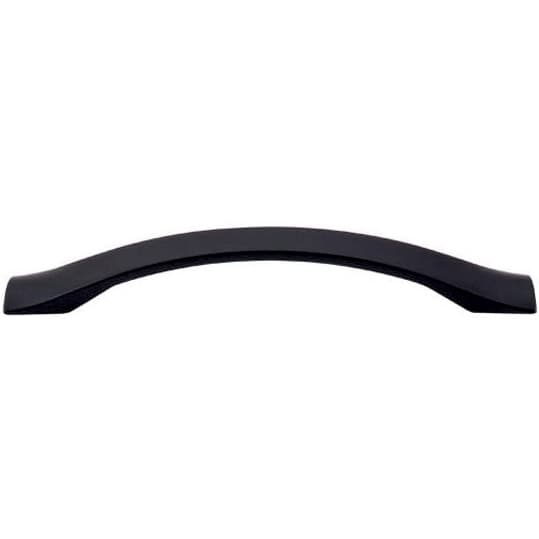 5-1/16" Nouveau Crest Pull, Flat Black