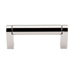 3" Asbury Pennington Bar Pull, Polished Nickel